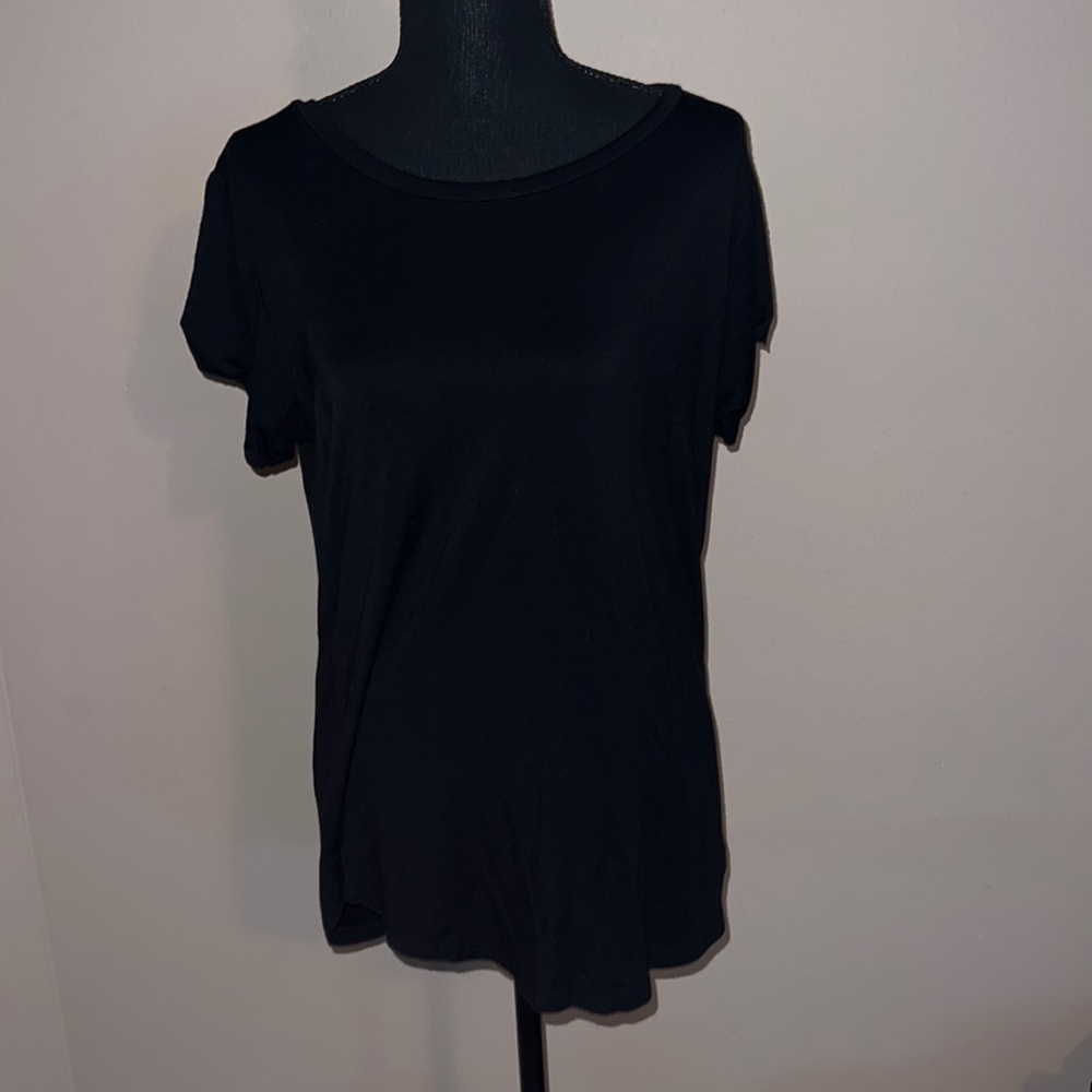 2 tops! One black, one tan.